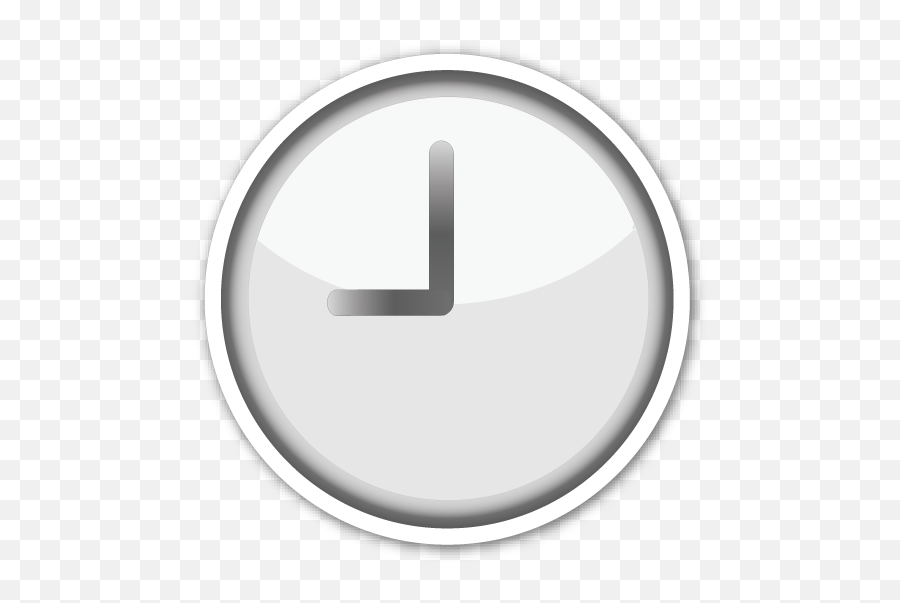 Clock Face Nine Oclock - Clock Emoji Png,Clock Emoji