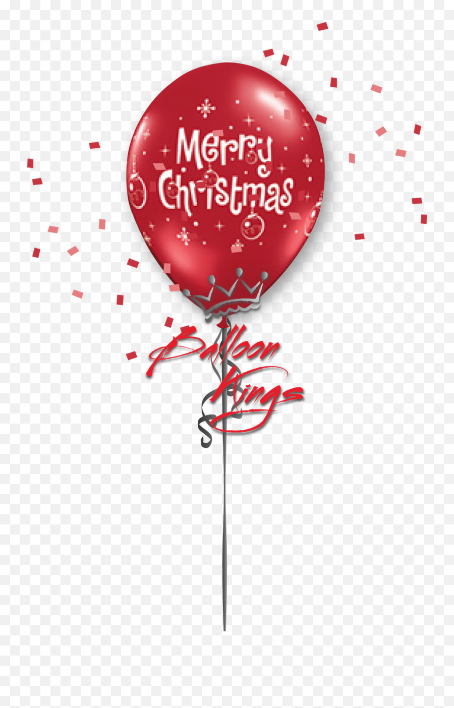 11in Latex Merry Christmas Ornaments - Transparent Christmas Balloons Png Emoji,Merry Christmas Emoji