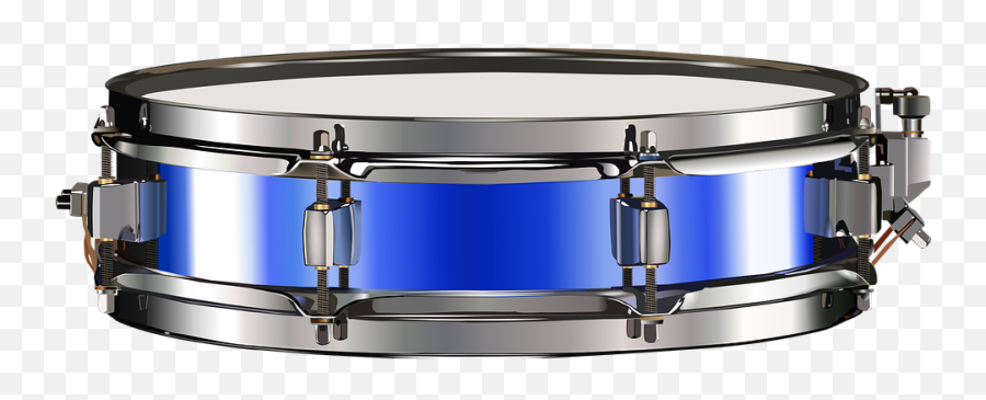 Drum Snare - Blue Music Instruments Png Emoji,Drum Set Emoji