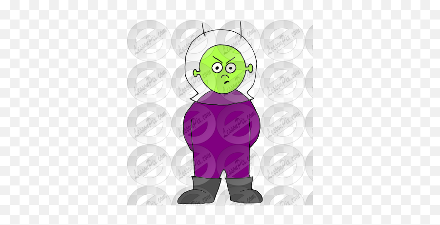 Mad Alien Picture For Classroom - Cartoon Emoji,Alien Emoticon Facebook