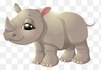 Rhino - Adorable Baby Baby Rhino Emoji,Rhino Emoji