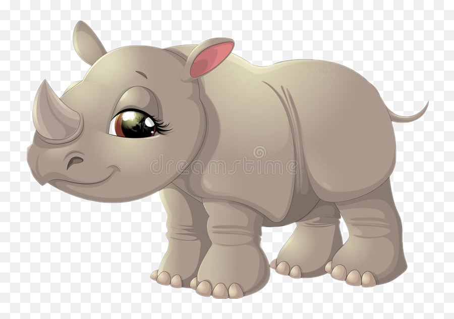 Rhino - Adorable Baby Baby Rhino Emoji,Rhino Emoji