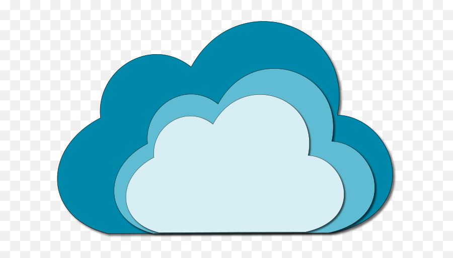 Cloud Free To Use Clipart - Clipartix Shaded Cloud Clipart Emoji,Clouds Emoji