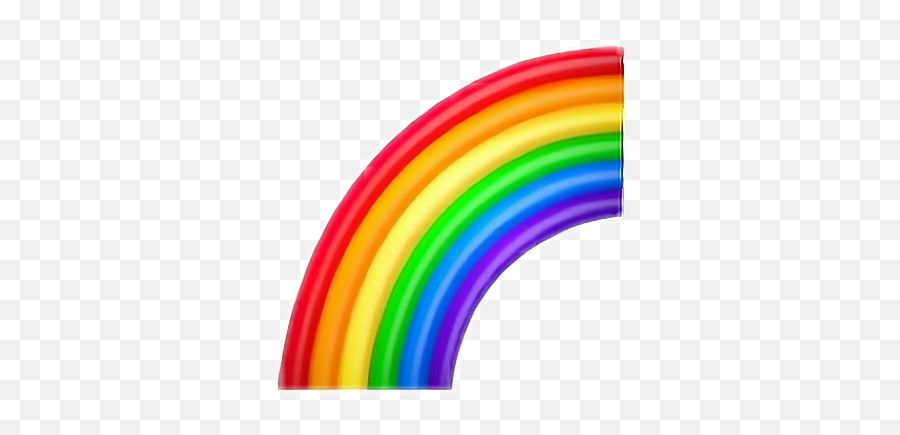 Arcoiris Emoticono Emoji Iphoneemoji - Iphone Rainbow Emoji Png,Emoticono