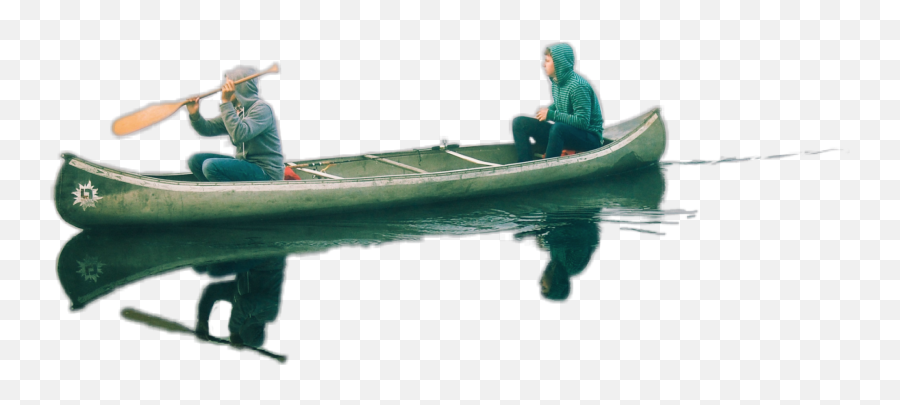 Canoe Boat Man Water Jhyuri - Canoe Emoji,Canoe Emoji