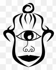 Cyclops Alien Monster Head Face - Symbol Greek Mythology Emoji