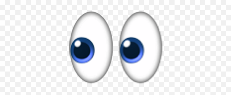 Eyes Emoji Emojis Eye Blue Blueeye Blueeyes - Earrings,Eyes Emoji Transparent