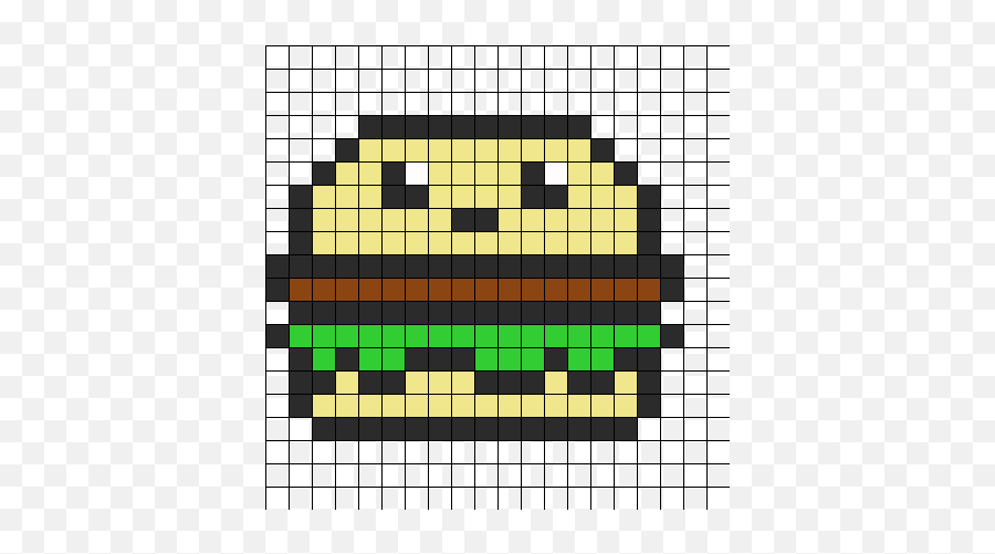 278 Best Perler Bead Images Perler Patterns Beading - Minecraft Pixel Art Hamburger Emoji,Undecided Emoji