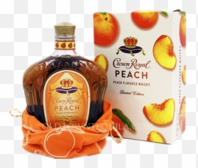 Crown Royal Peach Canada - Highresolution PNG Whisky Emoji