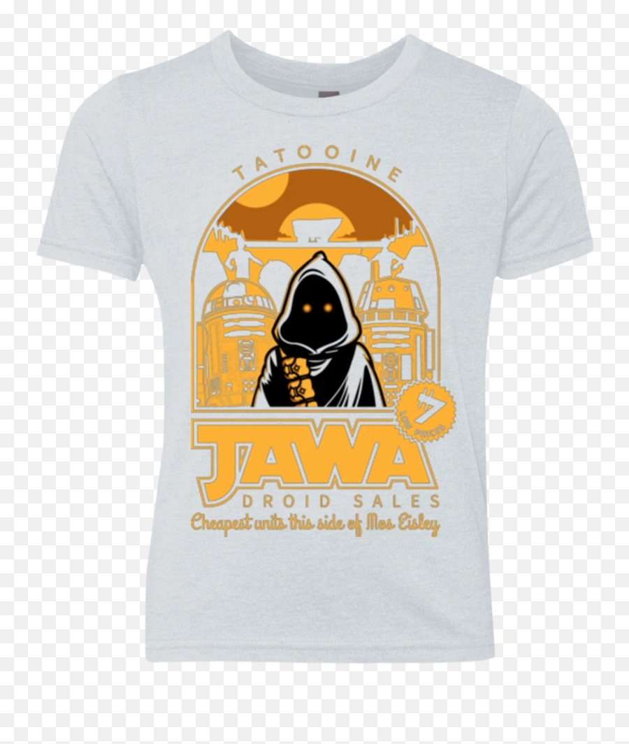 Jawa Droid Sales Youth Triblend T - Shirt Darth Vader Emoji,Emoji Pop Level 4 69