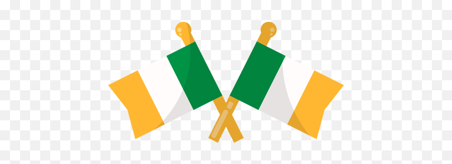 Ireland Flag Flat - Bandeira Brasil Irlanda Png Emoji,Ireland Flag Emoji