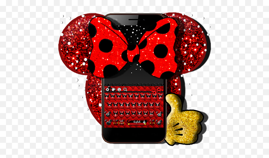 Mini Mouse Classic Keyboard Theme - Girly Emoji,Classic Emoji Keyboard