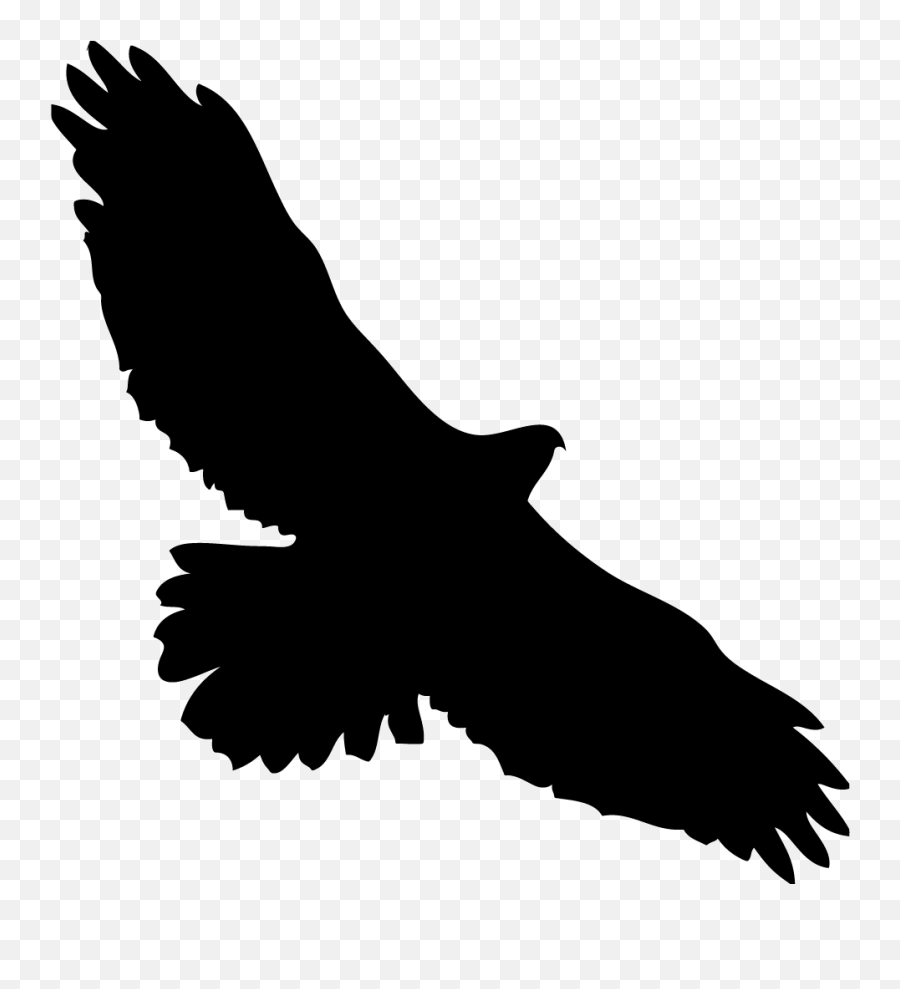 Free Silhouette Hawk Download Free Clip Art Free Clip Art - Red Tailed Hawk Drawing Emoji,Hawks Emoji