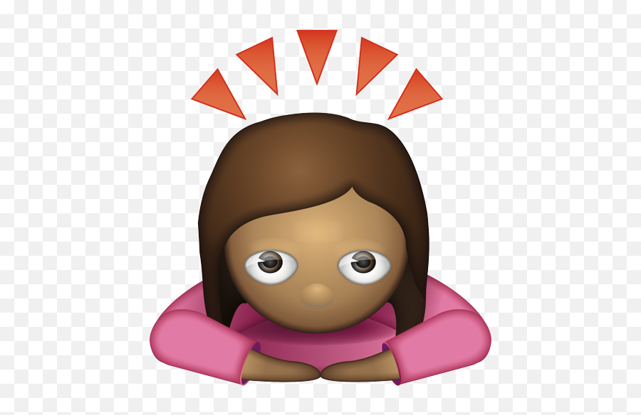 Emoji - Emoji Letter,Bowing Emoji
