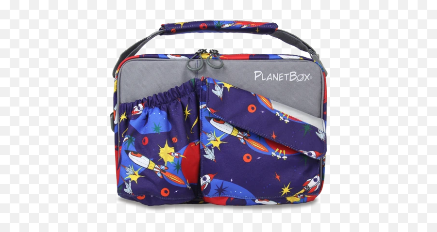 En - Planetbox Lunch Bag Rockets Emoji,Emoji Lunch Box