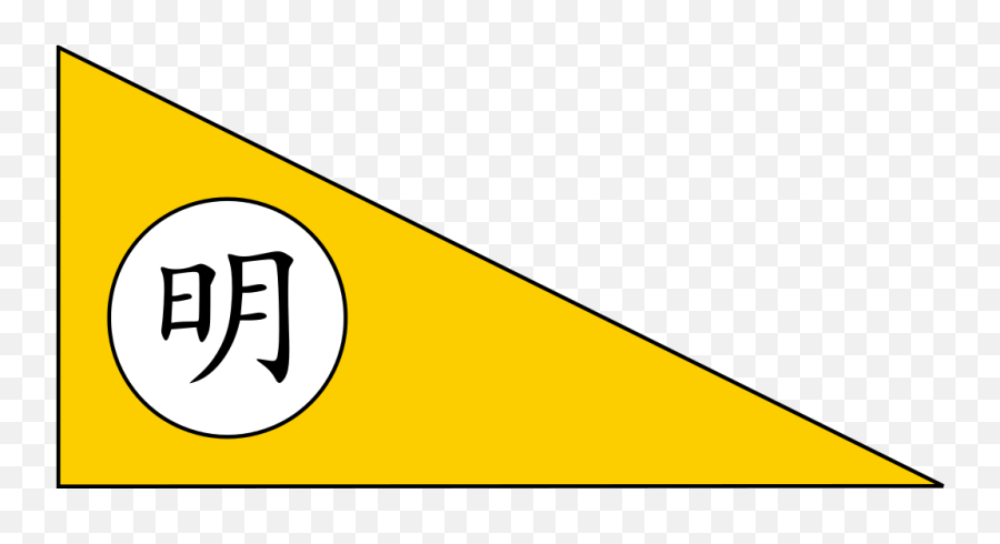 Flag Of Ming Dynasty - China Ming Dynasty Flag Emoji,Chinese Emoji Meanings