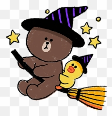 Cute Trickortreat Halloween Wizard Hat - Portable Network Graphics Emoji,Wizard Hat Emoji
