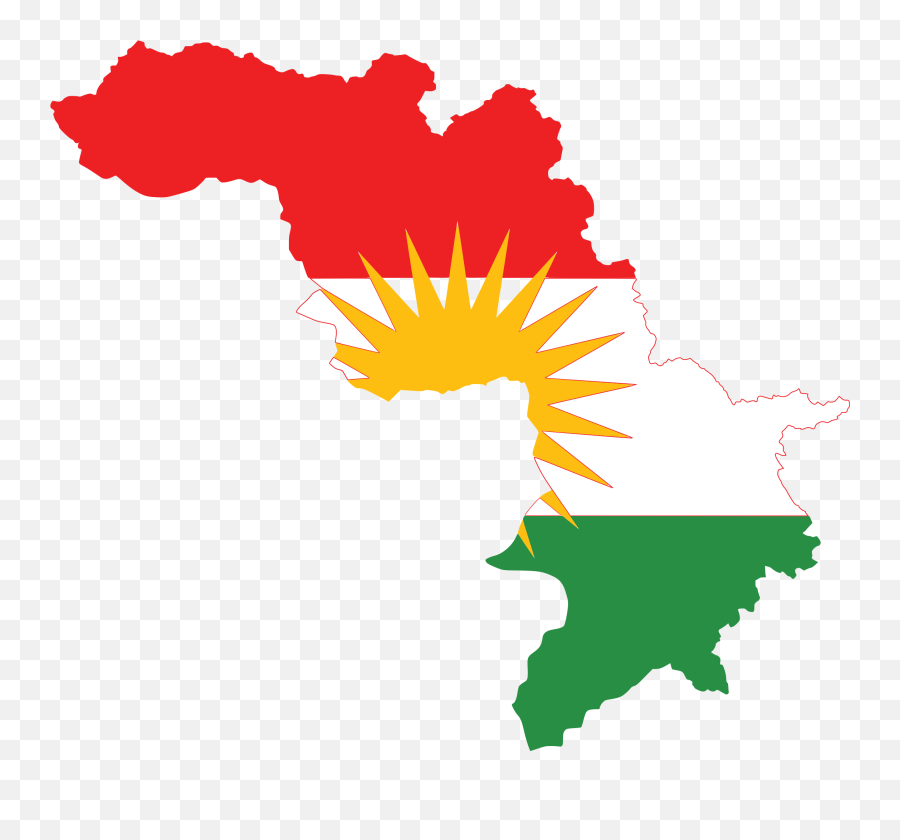 Flag - Yes For Kurdistan Independence Emoji,Iraq Flag Emoji