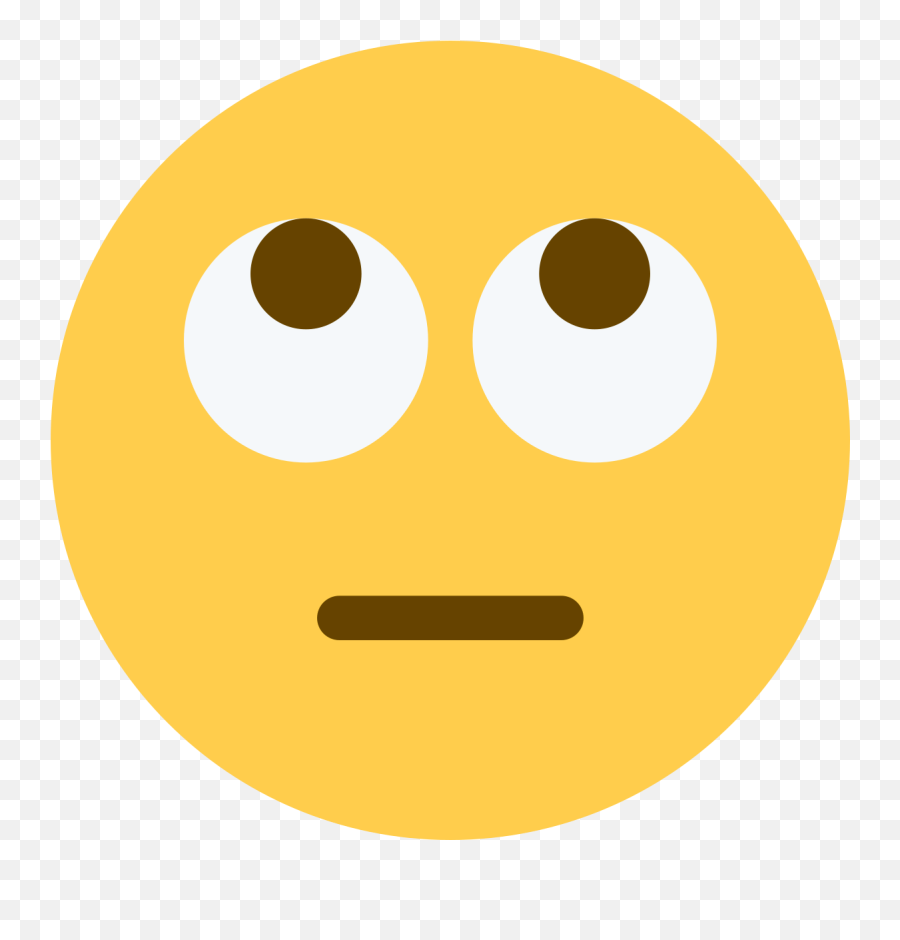 Rolling Eyes Emoji Copy - Eyeroll Emoji,Fear Emoji