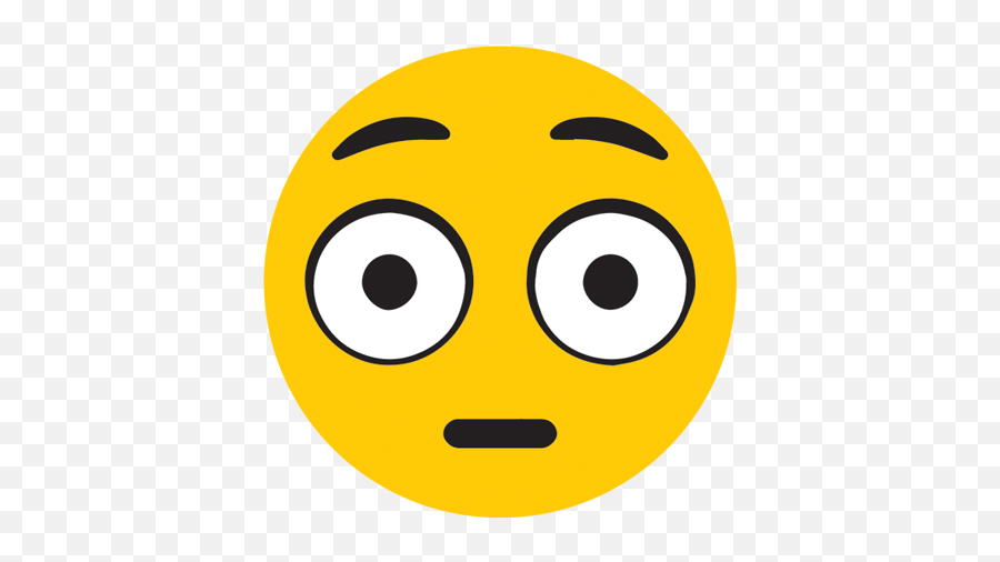 Emoji - Smiley,Surprised Face Emoji