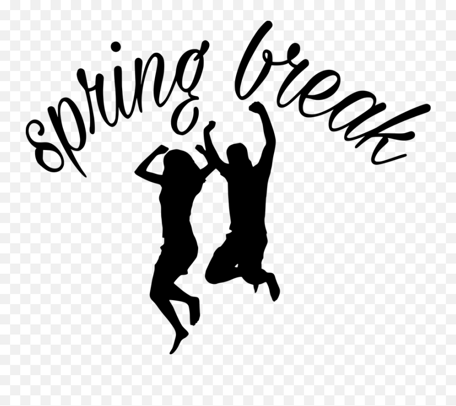 Spring Break Lettering Word - Spring Png Break Emoji,Spring Break Emoji