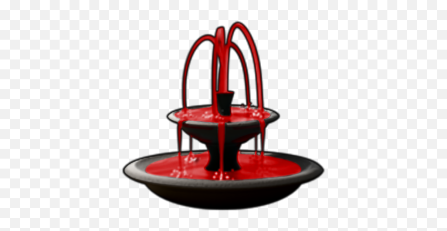 Blood Aesthetic Horror Gore Grunge Edgy - Fountain Emoji,Fountain Emoji