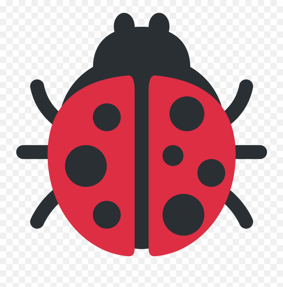 Twemoji 1f41e - Lady Beetle Icon Png,Butterfly Emoji