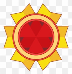 Vector Image Of Award Ribbon - Emoji