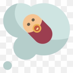 Thinking Baby Kid And Baby - Icono De Maternidad Png Emoji,Baby Rattle Emoji