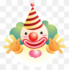 Clown Png - Payasos Animados En Emoji