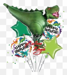 Dinosaur T - Balloon Bouquet Dinosaur Emoji,T Rex Emoji