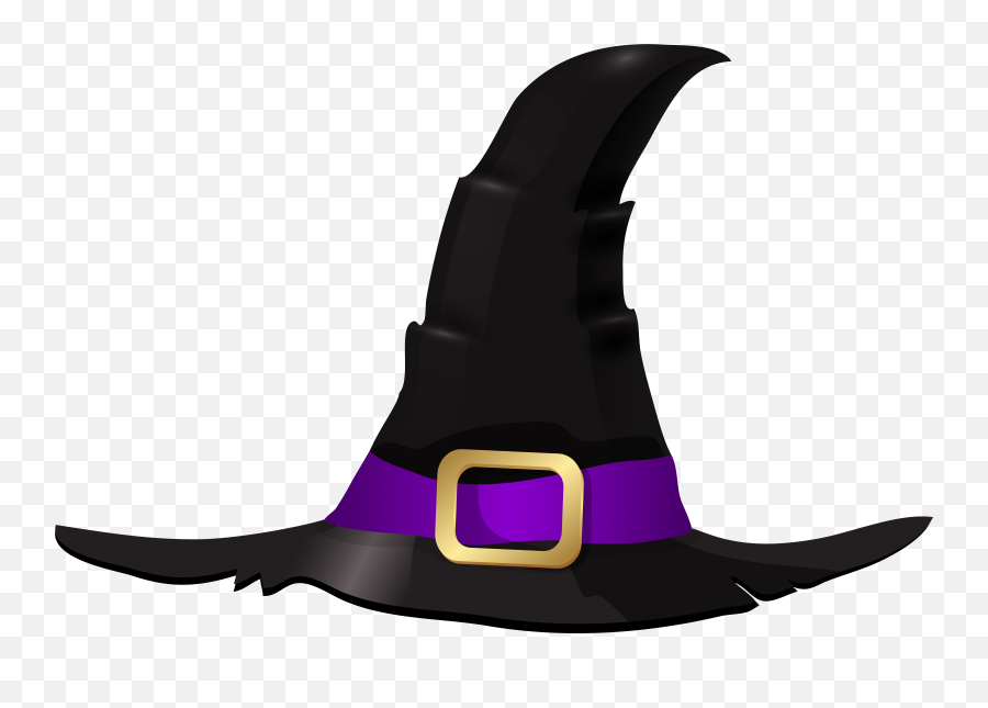 Halloween Witch Hat Clip Art - Halloween Witch Hat Clipart Emoji,Witch Hat Emoji
