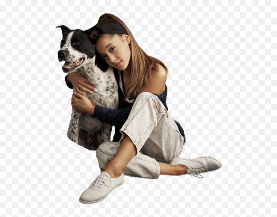 Ariana Grande Clipart Dog - Ariana Grande With Her Dogs Ariana Grande With Dogs Emoji,Ariana Grande Emoji