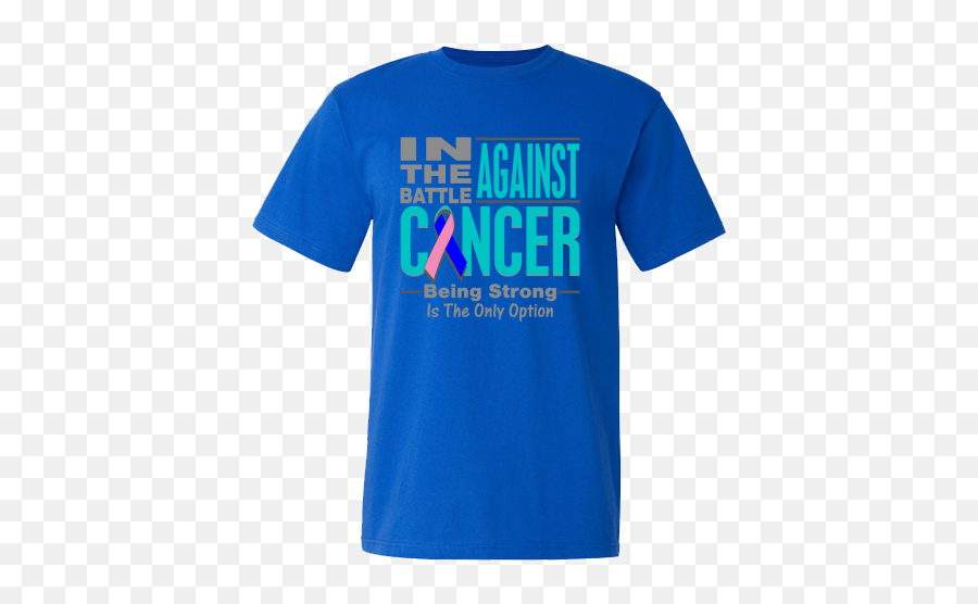In The Battle Against Thyroid Cancer American Made T - Shirts Hr Team Shirt Emoji,Breast Cancer Ribbon Emoji