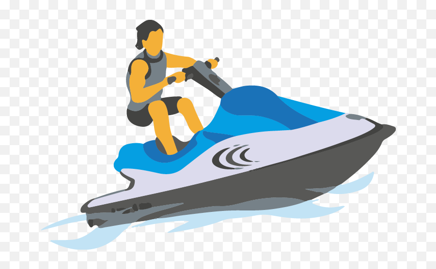 Fun Pics Images - Jet Ski Clipart Png Emoji,Ski Emoji