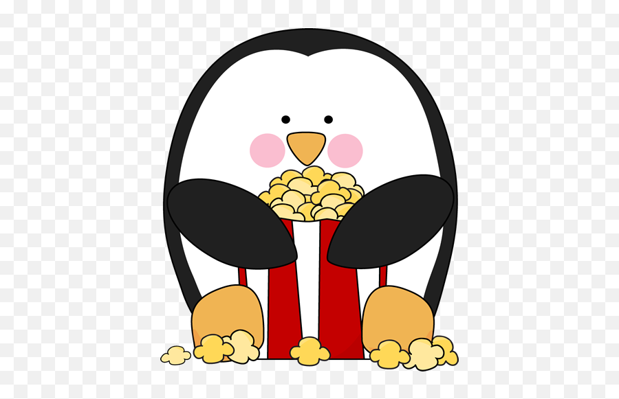 Clipart Border - Eating Popcorn Clip Art Emoji,Emoji Eating Popcorn
