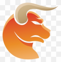 Constellations Vector Astrological Sign - Transparent Taurus Zodiac Emoji