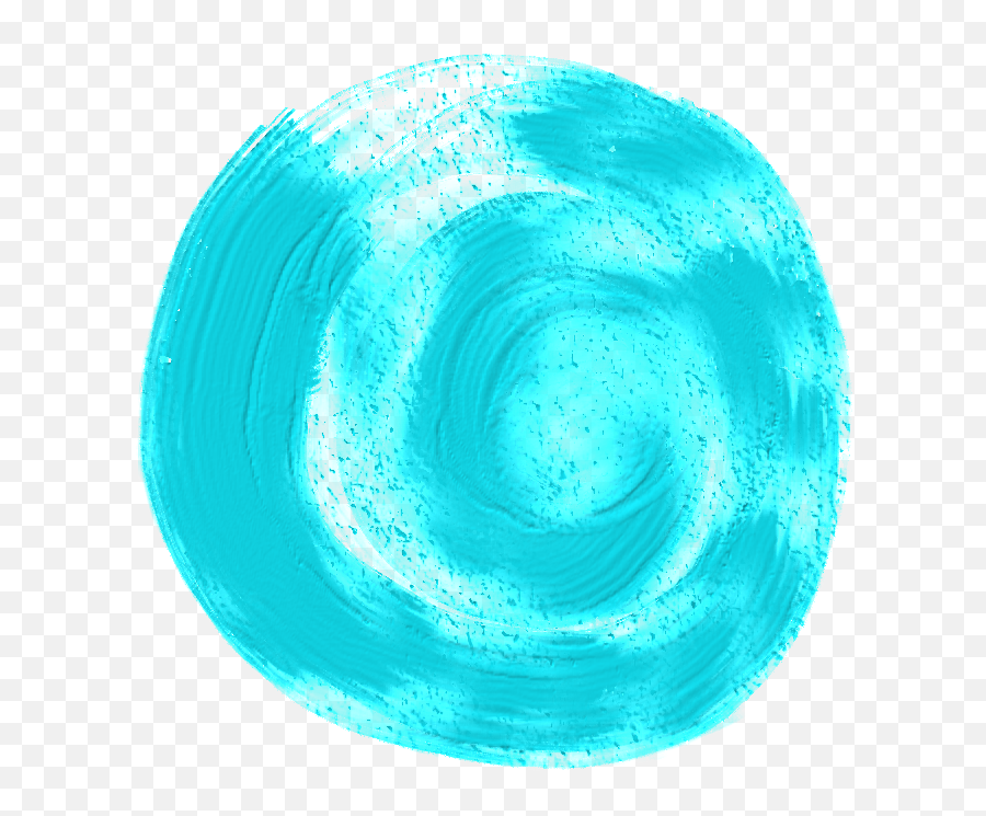 Blue Circle Dot Dots Watercolor Texture - Brush Strokes Png Circle Emoji,Blue Dot Emoji