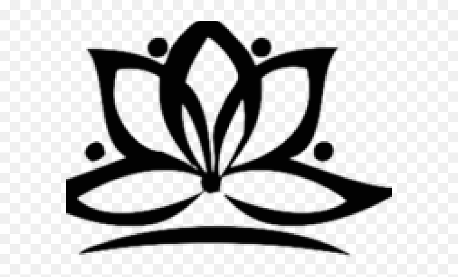Lotus Tattoos Clipart Logo - Lotus Flower Emoji,Lotus Flower Emoji