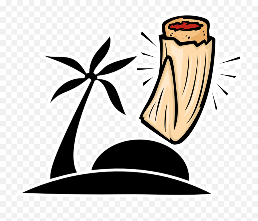 White Beach Png Clipart - Easy Drawing Of Tamales Emoji,Tamale Emoji