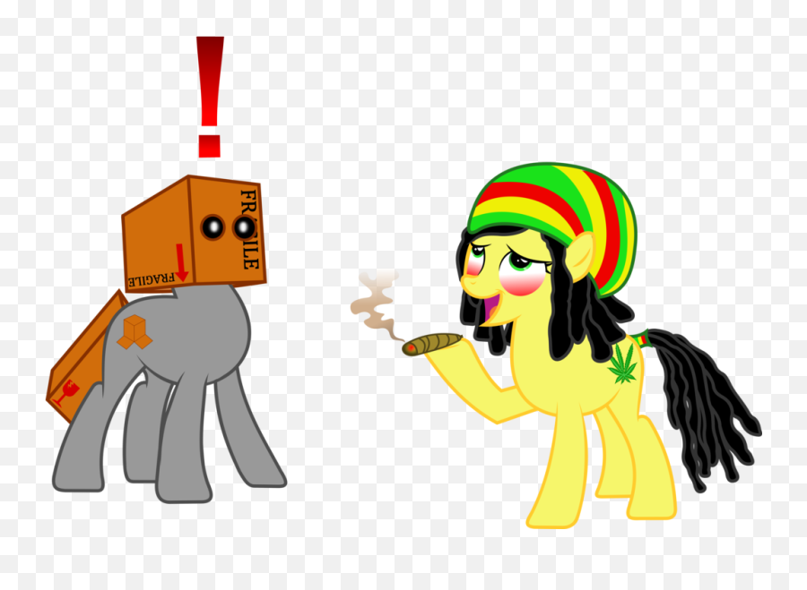 Smoking Weed Clipart Png - My Little Pony Doing Weed Emoji,Emoji Smoking Weed