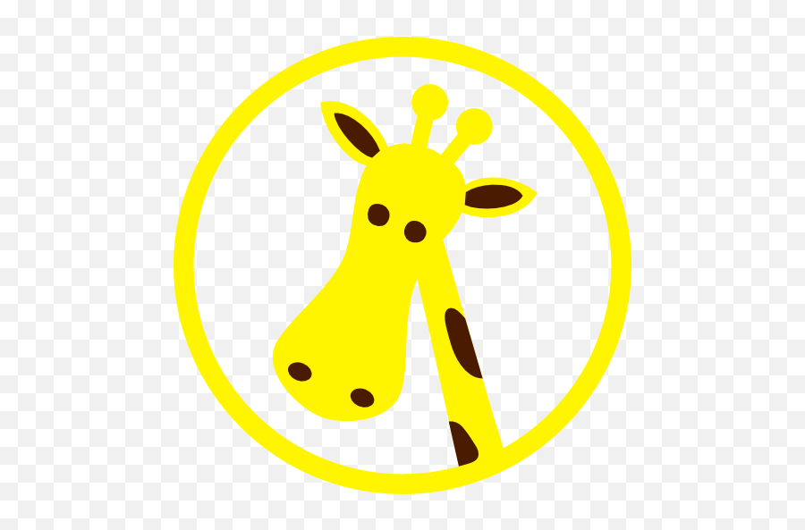 Giraffe Head Clipart I2clipart - Royalty Free Public Cartoon Giraffe Logo Emoji,Giraffe Emoticons