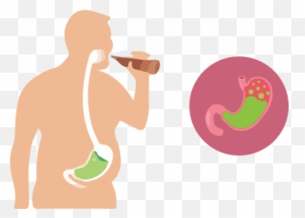 10 Natural Remedies For Acid Reflux - Illustration Clipart Emoji