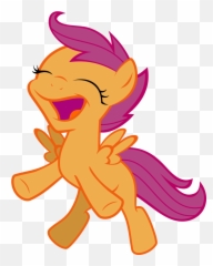 Clipart happy dance - Mlp Dance Scootaloo Vector Emoji