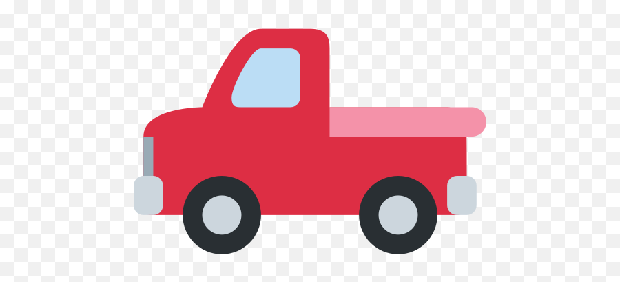 Pickup Truck Emoji - Camioneta Emoji,Pickup Truck Emoji