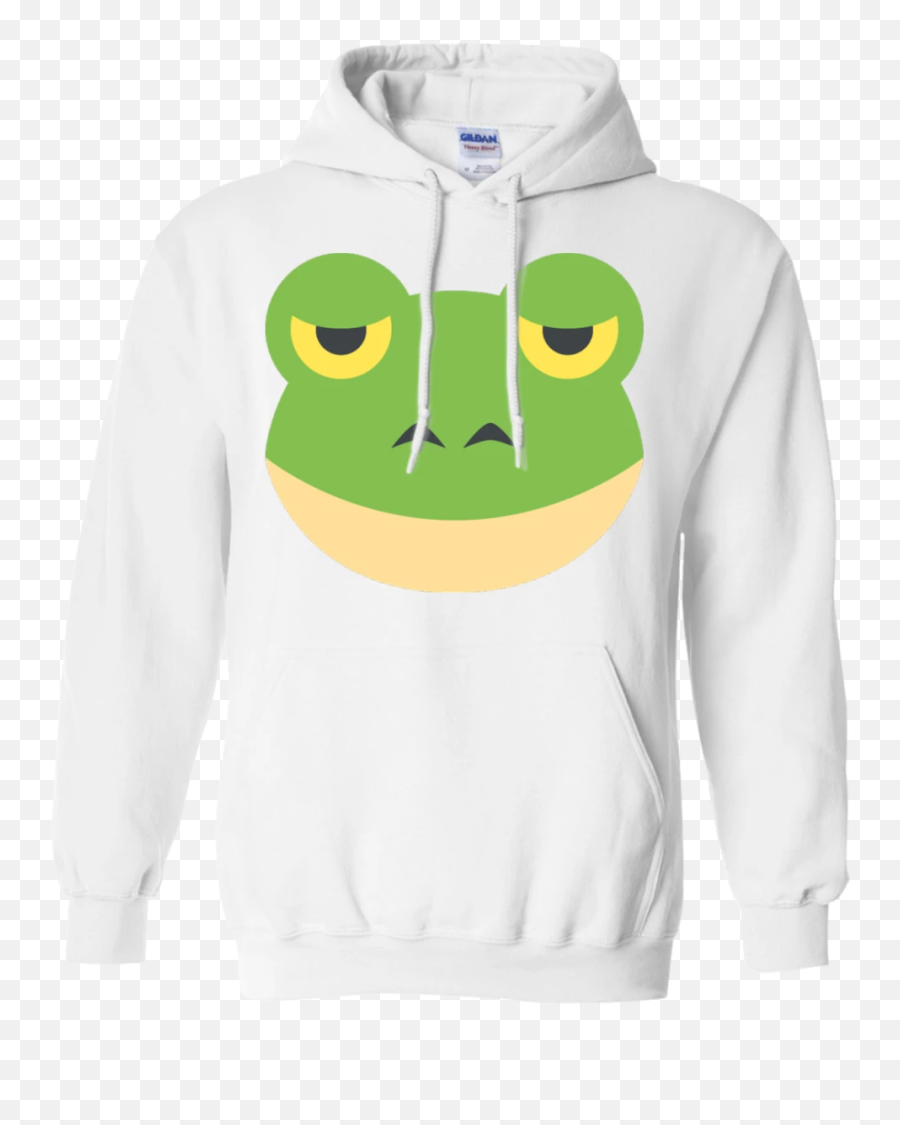 Frog Face Emoji Hoodie - Hoodie,Frog Face Emoji