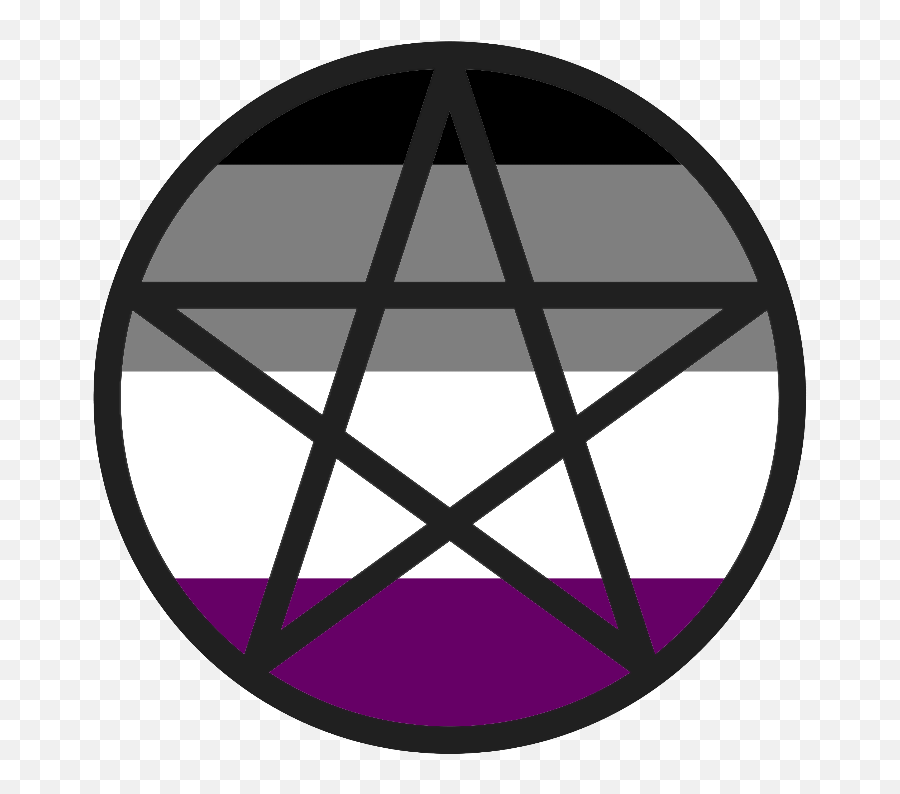 Pin - Pentacle Definition Emoji,Asexual Flag Emoji