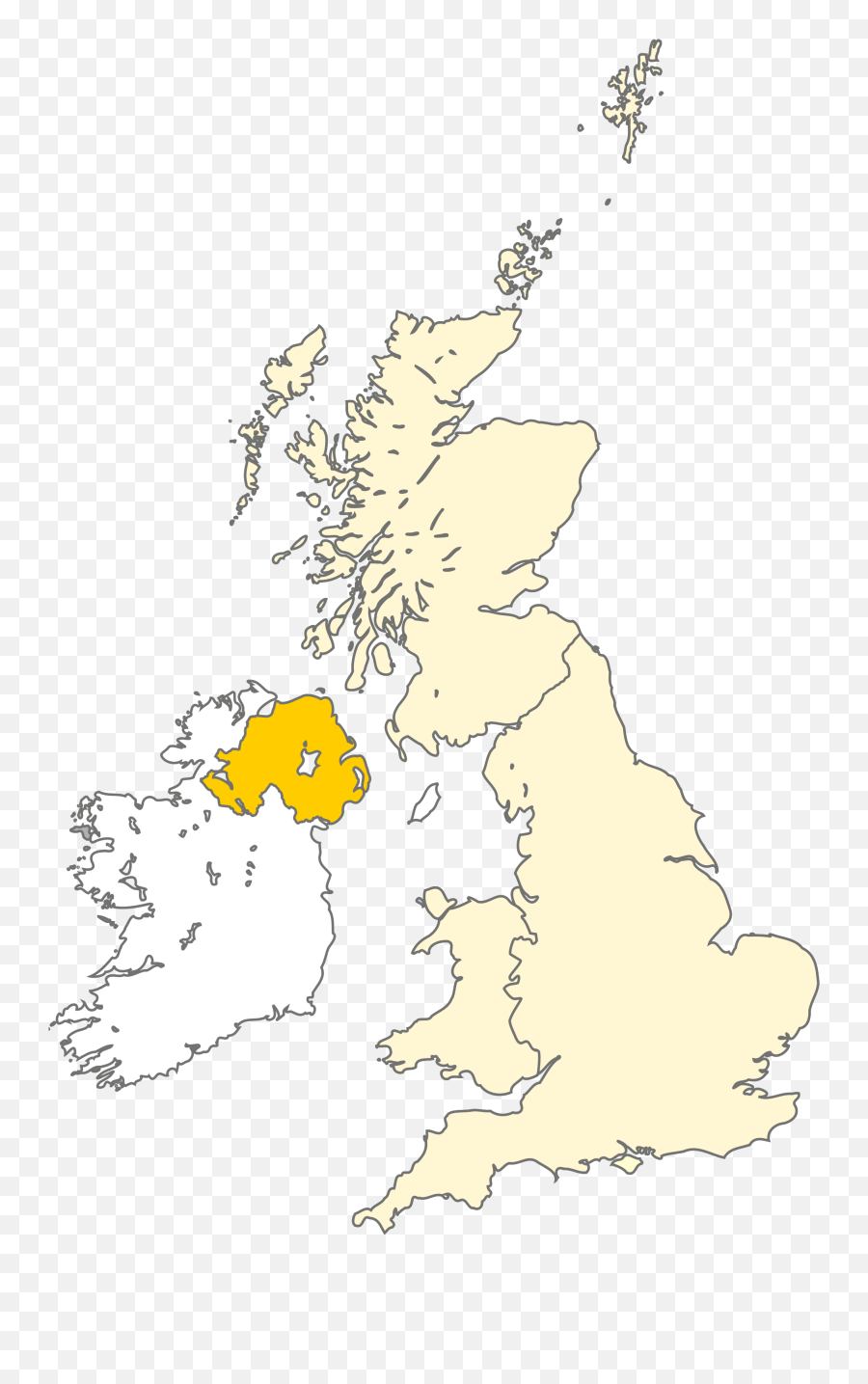 Atlas Of Northern Ireland - Northern Ireland On The Uk Map Emoji,Trinidad Flag Emoji