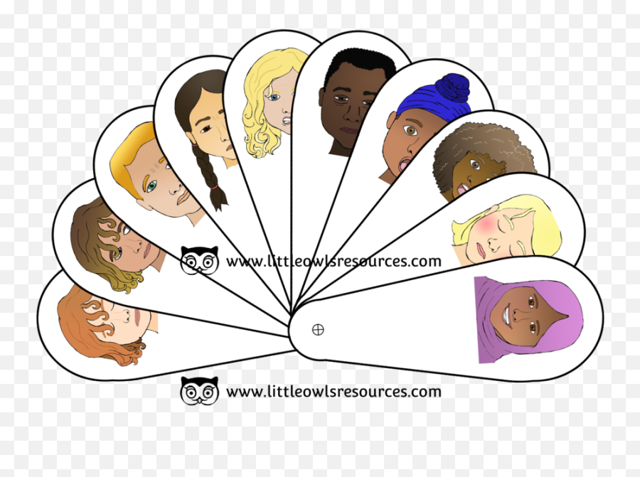 Emotions Printable Early Years - Emotions Fan Printable Emoji,New Year Emotions