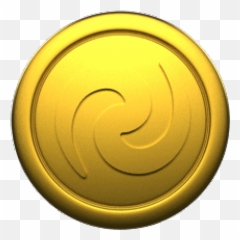 Simple Very Straight Forward 3d Gold Coin Animation - Spinning Gif Emoji